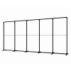 Stěna FlexFrame 500x200 cm, černý rám + oboustranný tisk FFWBL100X200X5-STFR5000X2000SSKX2