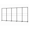 Stěna FlexFrame 500x230 cm, černý rám + oboustranný tisk FFWBL100X230X5-STFR5000X2300SSKX2