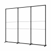 Stěna FlexFrame 300x250 cm, černý rám + oboustranný tisk FFWBL100X250X3-STFR3000X2500SSKX2