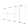 Rám Brightbox Pro Flex 600x300 cm, bez tisku BBOXPFD600-300