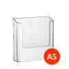 Nástěnný zásobník na letáky A5, transparentní