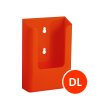 Nástěnný zásobník na letáky DL, oranžový