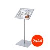 Venkovní menu stojan 2xA4 MBSCZ2xA4