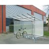 Přístřešek na kola Economy, šířka 2500 mm 529265