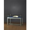 Pultová vitrína s výklopným sklem, LED osvětlení 1200x920x600 mm