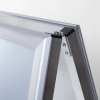 ZPA2G32ME Reklamní áčko A2, ostrý roh, profil 32mm, metalová záda
