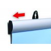 Lišty na plakáty, délka 850 mm PP85