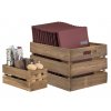 Dřevěný box Securit Vintage Wooden Crate