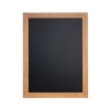 Křídová reklamní tabule Universal, tvrdé dřevo (Barva přírodní, Rozměr 30 x 40 cm)