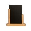 Křídový menu stojánek Elegant A6, přírodní ELE-B-SM