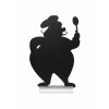 Křídový menu stojánek Silhouette s piktogramem "šéfkuchař" FBTA-CHEF