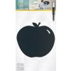 Nástěnné piktogramové křídové tabule Silhouette, tvar "jablko" FB-APPLE