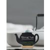 Sada 3ks menu stojánek Silhouette Wood Mini + bílý popisovač "konvice" FBT-TEAPOT-3