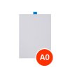 Set 5ks náhradních ochranných antireflexních UV fólií formát A0