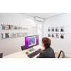 Nástěnná lišta Smart Pocket Rail na fotografie, bílá přetíratelná, délka 200 cm 05.60200