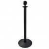 Sloupek pro provazoou bariéru,  černý STOP41/N