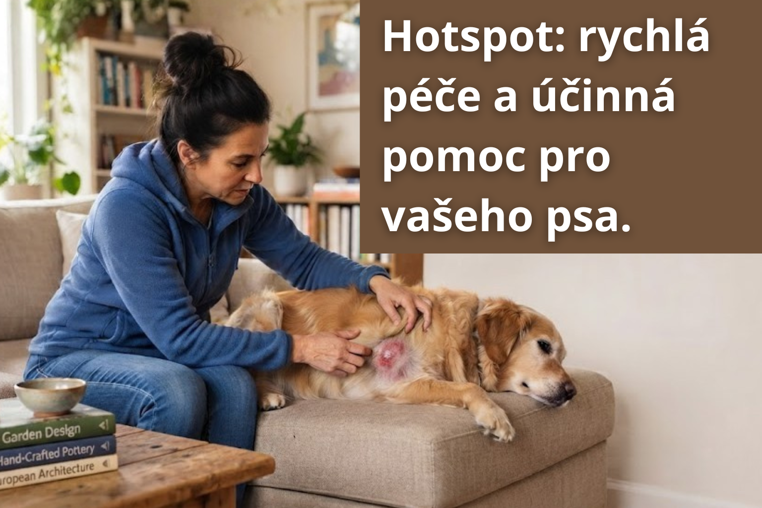 Hot spot u psa: jak ho poznat, řešit a podpořit hojení