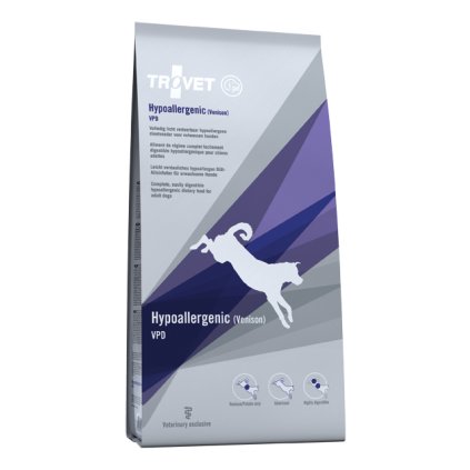 Hypoallergenic Venison VPD dog 3 10kg