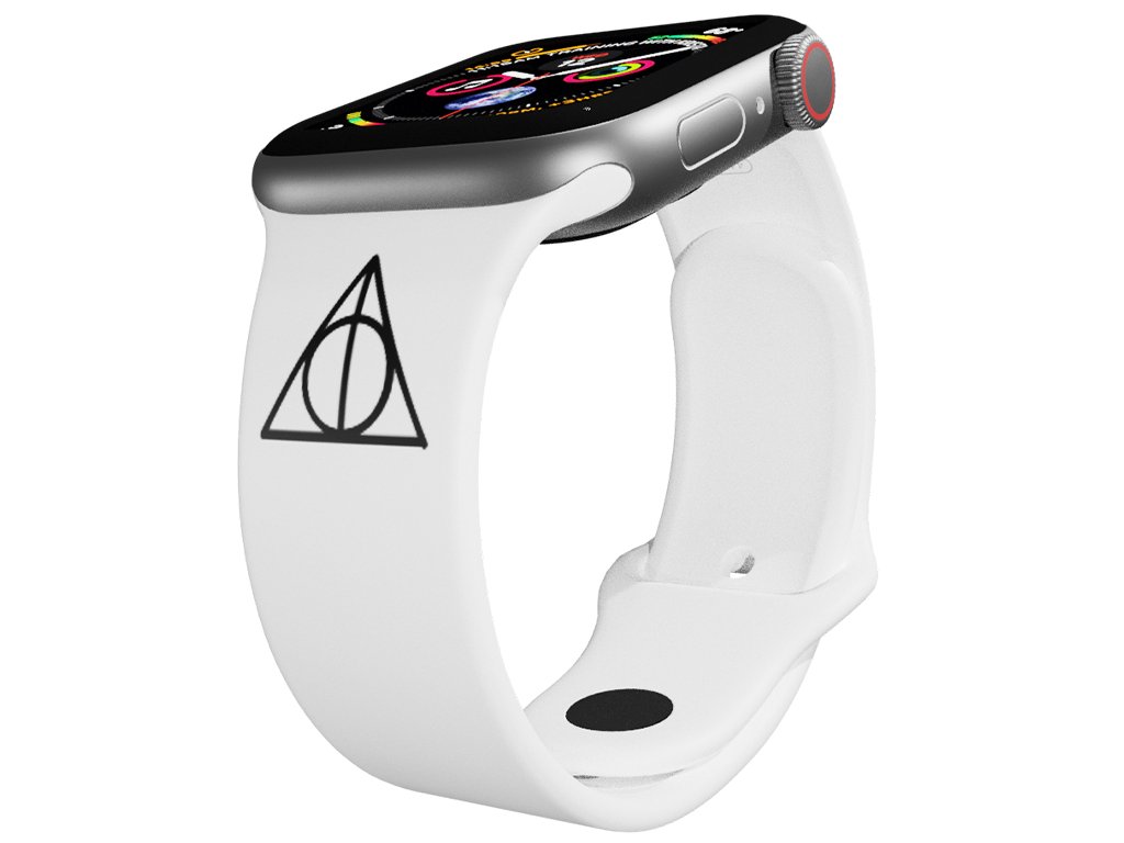Apple watch řemínek Harry Potter - Relikvie smrti 3 bílý