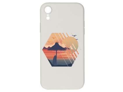 Západ slunce bílý pro iPhone XRk29wht