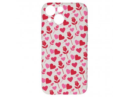 Srdce a růže pro iPhone 13 Miniv02