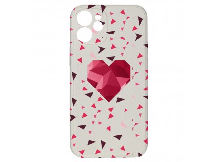 Srdce s trojůhelníky pro iPhone 12 Miniv03