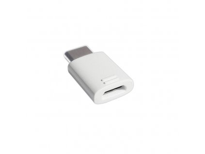 Samsung USB-C / Micro-USB konektor Bílýsamsung usb c to microusb adapter white bulk
