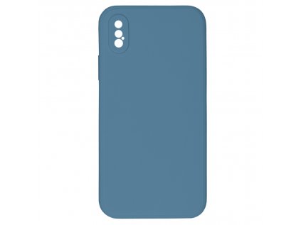 Jednobarevný kryt modro šedý na iPhone X/XSX XS MODROSEDA