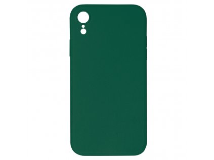 Jednobarevný kryt tmavě zelený na iPhone XRXR TMAVEZELENA