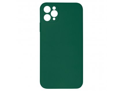 Jednobarevný kryt tmavě zelený na iPhone 11 Pro Max11 PRO Max TMAVEZELENA