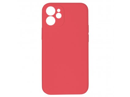 Jednobarevný kryt jahodový na iPhone 12 Mini12MINI JAHODOVA