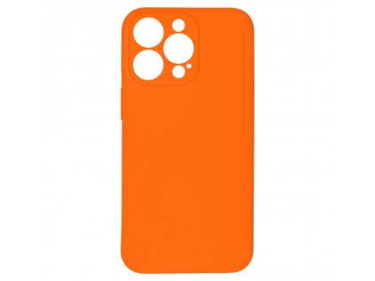 Jednobarevný kryt oranžový na iPhone 12 Pro12PRO ORANZOVA