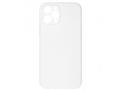 Jednobarevný kryt bílý na iPhone 12 Pro MaxJednobarevný kryt bílý na iPhone 12 Pro Max12PRO Max BILA