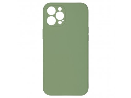 Jednobarevný kryt světle zelený na iPhone 12 Pro Max12PRO Max SVETLEZELENA