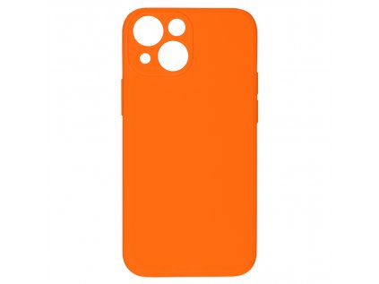 Jednobarevný kryt oranžový na iPhone 13 Mini13MINI ORANZOVA