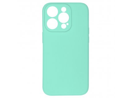 Jednobarevný kryt pastelově zelený na iPhone 14 Pro14PRO PASTELOVEZELENA