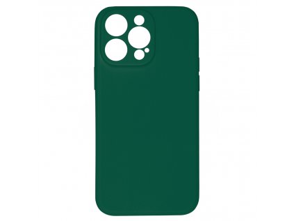 Jednobarevný kryt tmavě zelený na iPhone 14 Pro Max14PRO Max TMAVEZELENAA