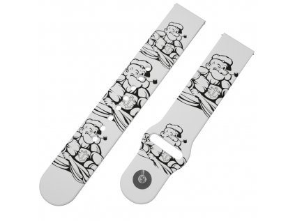 PEPEK řemínek 20 mm0102 F23 WHT A