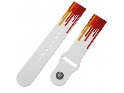 0151 K66 WHT BARVY PODZIMU řemínek 22 mm