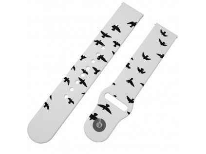PTÁCI řemínek 22 mmPTÁCI řemínek 22 mm0107 Z67 WHT A