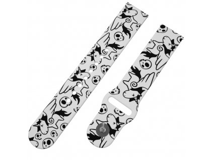 UNICORN BLACK řemínek 22 mm0047 Q01 WHT A