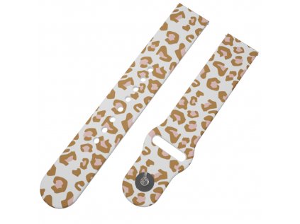 RŮŽOVÝ GEPARD řemínek 20 mm0127 Z60 WHT A