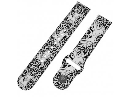 BĚŽÍ LIŠKA K TÁBORU řemínek 20 mm0295 K17 WHT A