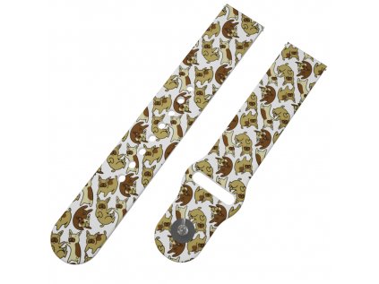 BULDOCI řemínek 22 mm0235 Z20 WHT A