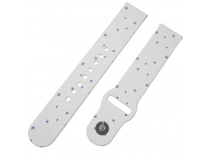 LETEM SVĚTEM řemínek 22 mm0023 Z104 WHT A