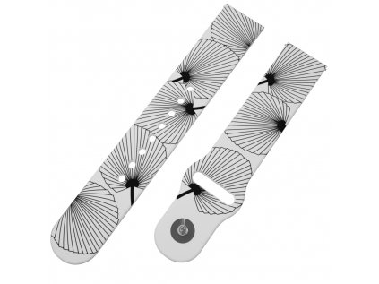 VĚJÍŘ řemínek 22 mm0070 F35 WHT A
