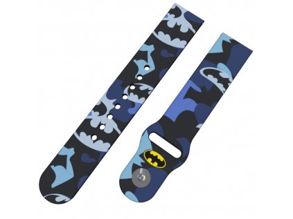 BATMAN 6 řemínek 20 mm0207 G07 BLK A