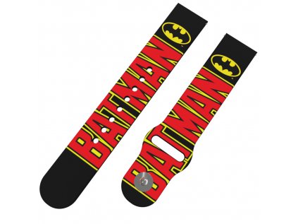 BATMAN 4 řemínek 20 mm0219 G04 BLK A