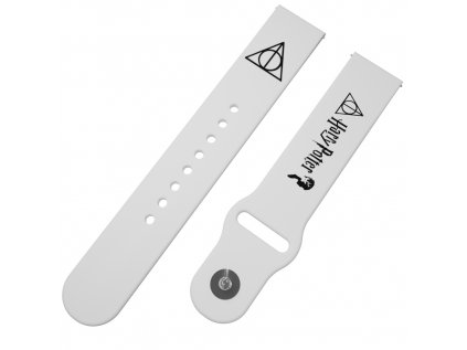 HARRY POTTER - RELIKVIE SMRTI 3 řemínek 20 mm0002 J02 WHT A