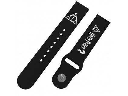 HARRY POTTER - RELIKVIE SMRTI 3 řemínek 22 mm0063 J02 BLK A